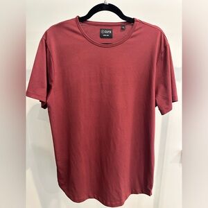 Dak Prescott Owned CUTS Curve-Hem Tee-
Brick red- Men’s XL